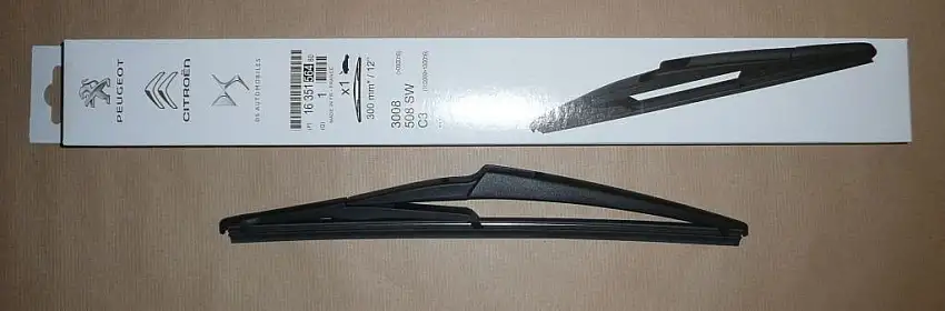 Balai d'essuie-glace arrière Citroën C3 (A51) , 1635156480
