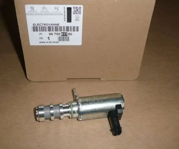 Soupape de pression d'huile d'origine pour Peugeot 308 2008 3008 5008 Citroën 1.2 eb2dt, 9675081780