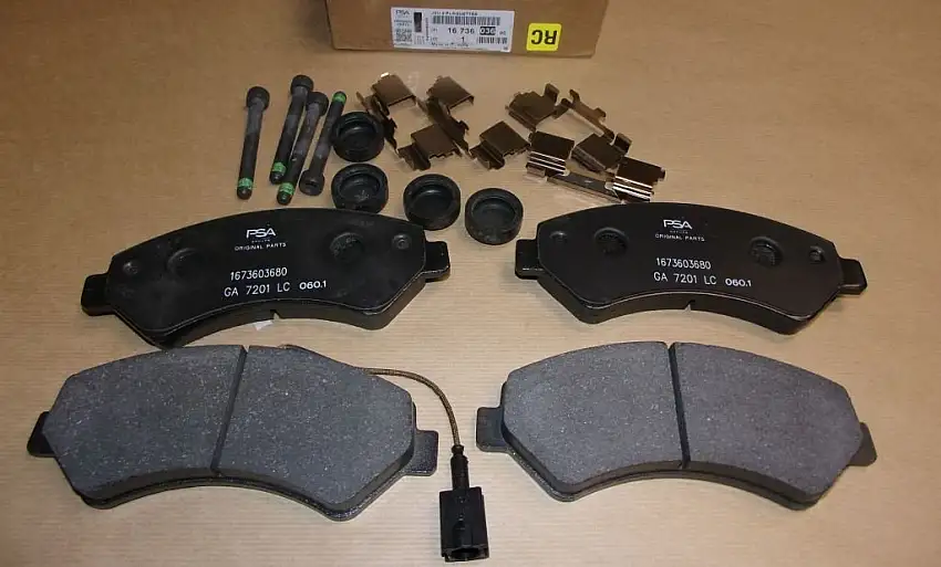 Original Plaquettes de frein Citroën Jumper, Peugeot Boxer 06|} avant , 1673603680