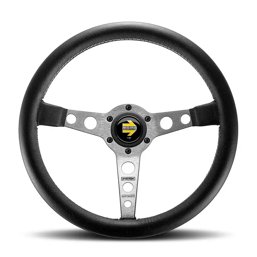 Volant Momo Prototipo Rayons Argent & Diamètre 350mm