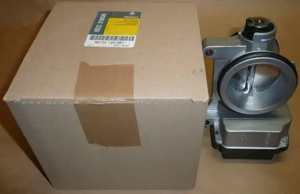 $ Original Corps de papillon Renault Laguna II, Renault Kangoo, Renault Megane II, Renault Scenic 1.4 16V/ 1.6 16V K4M 708 alum