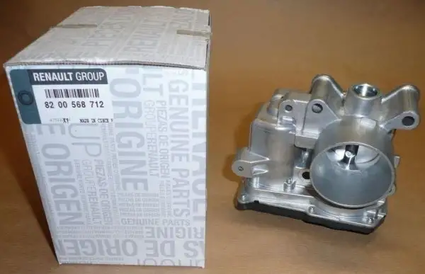 Drosselklappe d'origine Renault 1.2 16V D4F 04- 55mm, 1611800Q0A, 8200568712