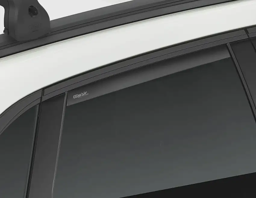Edge ClimAir®* Déflecteurs d’air pour vitres de portes arrière,noir