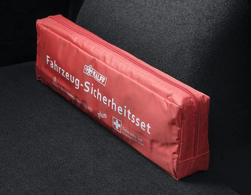 Kalff* Pack Sécurité dans un sac en nylon rouge,Standard « Duo&nb