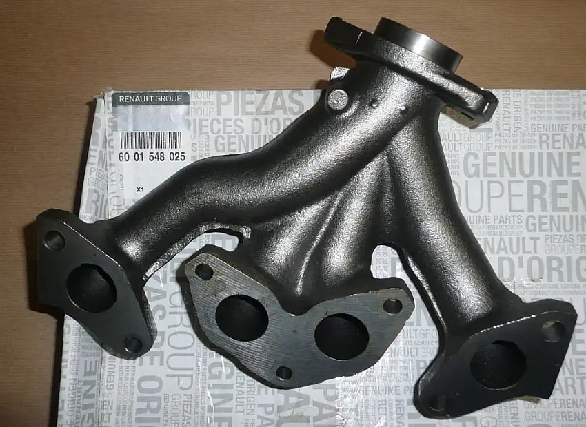 Original Collecteur d'échappement Renault Clio II 1.4/1.6 Renault Kangoo I,II,Mégane,Scénic,19,Dacia Dokker,Logan I,II,Sandero