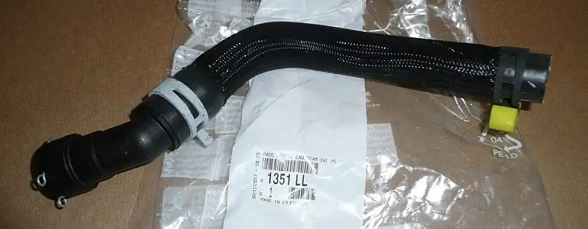 Tuyau de refroidissement d'origine tube de radiateur Citroen C5 C6 Peugeot 407 2.7 3.0 HDI, 1351ll, 1351.ll