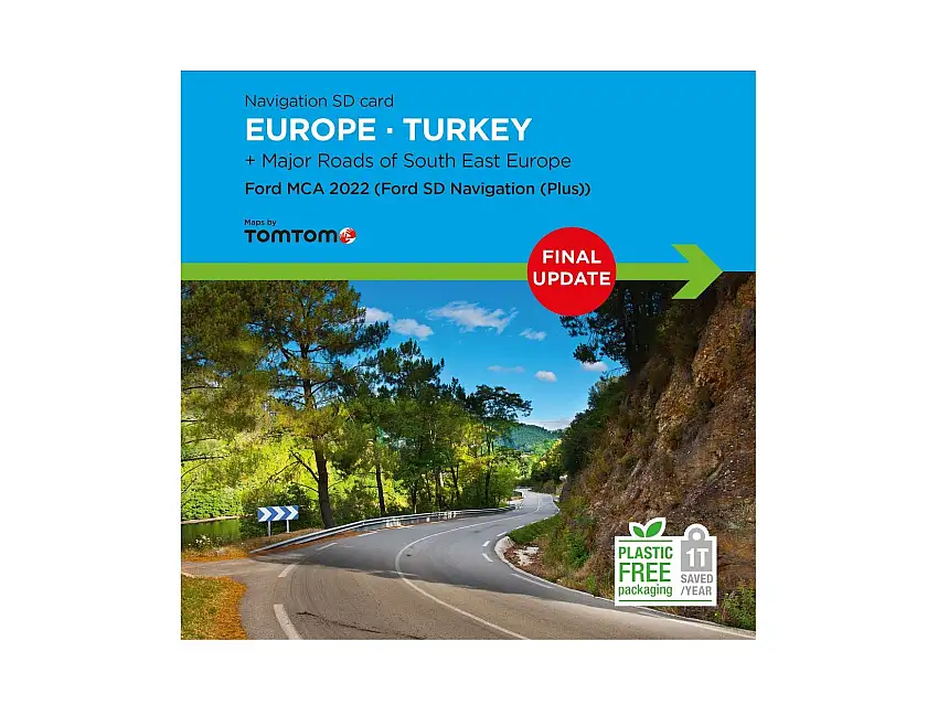 TomTom* Mise à jour cartographique pour système de navigation Ford ave