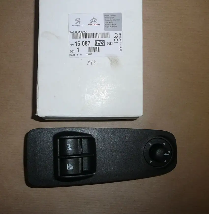 BOUTON DE LEVAGE/ABAISSEMENT DE VITRE Citroën Jumper III P BOXER III , 1608705380