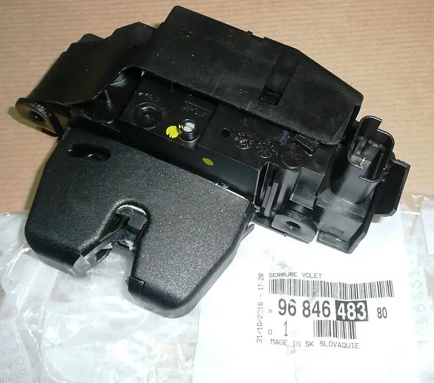 Verrouillage centralisé arrière Citroën C3 C5 Peugeot 308, 9684648380