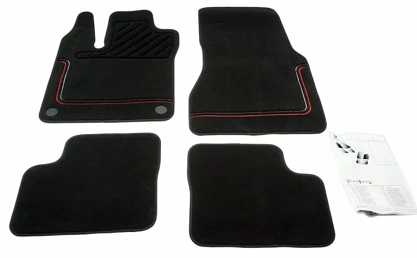 Tapis de sol en velours d'origine Renault Twingo III, 8201721137