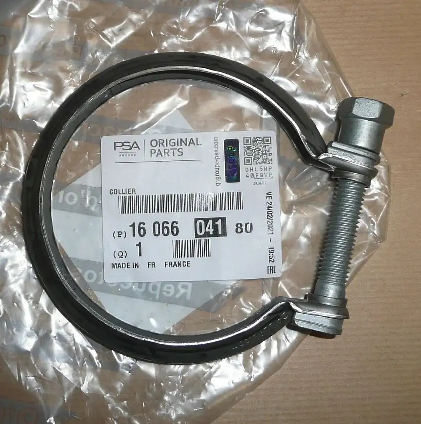 COLLIER DE TUYAU CATALYSEUR Citroën Jumper TROIS , 1606604180