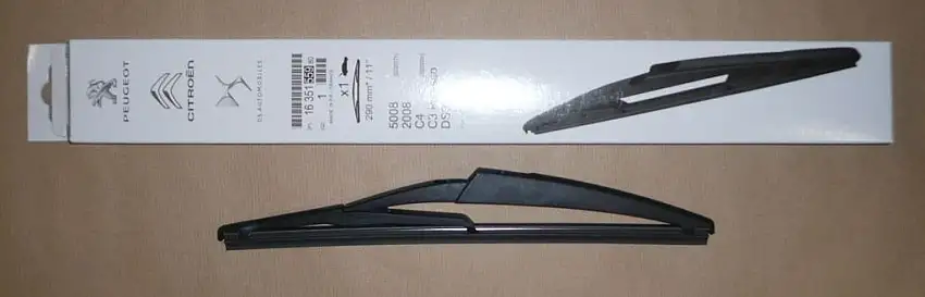 Balai d'essuie-glace arrière Citroën C2, Citroën C3, Citroën C5 II , 1635155980