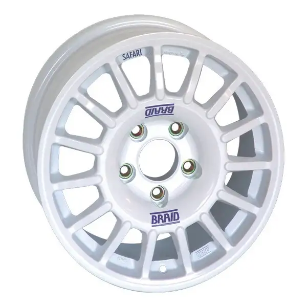 Jante BRAID Winrace TA 6X15 4X108 ET04 65.1 Blanche