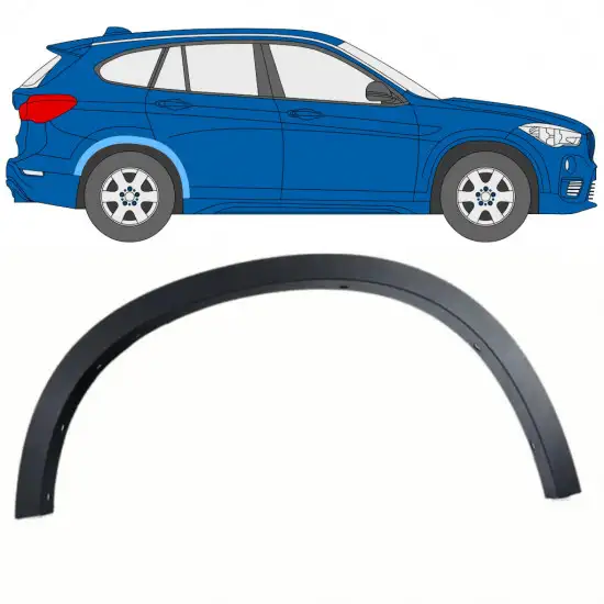 Moulure latérale sur aile arrière pour BMW X1 2015-2022 / Droite <br/>ID:8335