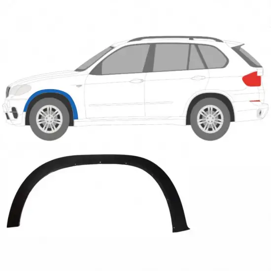 Moulure de l’aile avant pour BMW X5 E70 2006-2013 / Gauche <br/>ID:8848