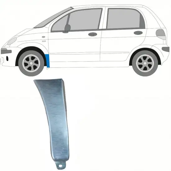 Panneau de réparation de l’aile avant pour Daewoo Matiz 1998-2008 / Gauche <br/>ID:8332