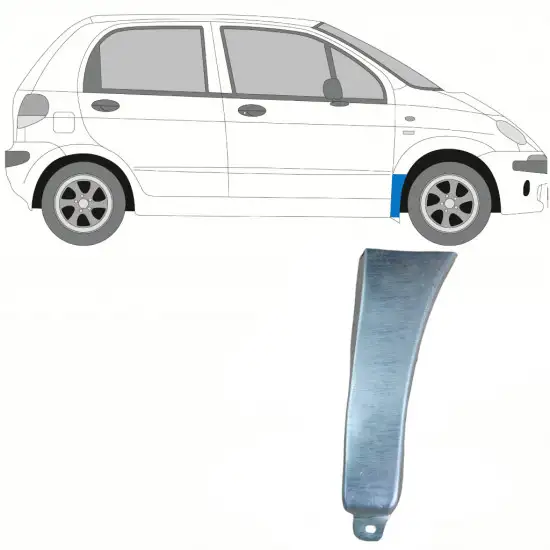 Panneau de réparation de l’aile avant pour Daewoo Matiz 1998-2008 / Droite <br/>ID:8331