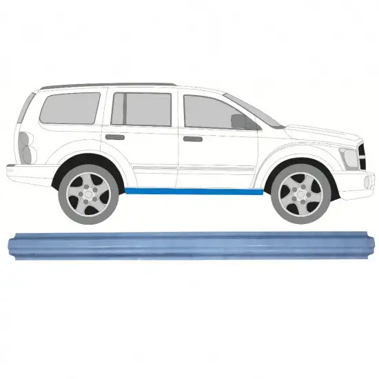 Réparation bas de caisse pour Dodge Durango 2003-2008 / Gauche = Droite (symétrique) <br/>ID:11449