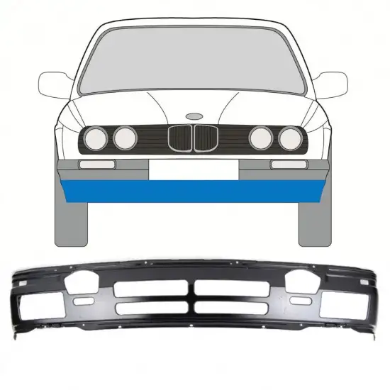 Support de radiateur pour BMW 3 E30 1982-1987 <br/>ID:11553