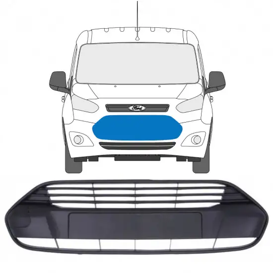 Grille de calandre pour Ford Transit Connect 2013-2022 <br/>ID:8360