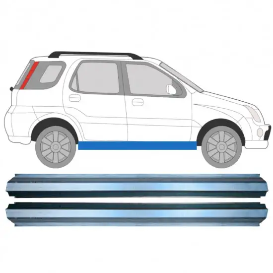 Réparation bas de caisse pour Suzuki Ignis 2000-2003 / Gauche+Droit / Ensemble <br/>ID:11338