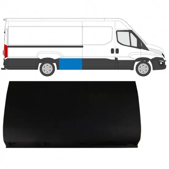 Moulure latérale arrière pour Iveco Daily 2014-2019 / Droite <br/>ID:7883