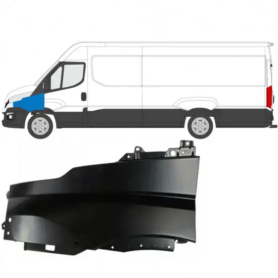 Aile avant pour Iveco Daily 2014-2016 / Gauche <br/>ID:7893