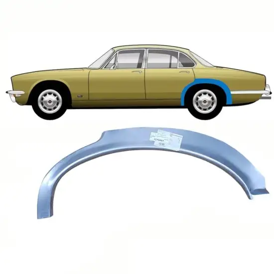 Panneau de réparation arc d'aile arrière pour Jaguar XJ 1968-1973 / Gauche <br/>ID:10743