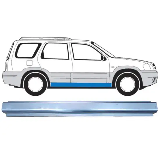 Réparation bas de caisse pour Mazda Tribute 2001-2008 / Gauche = Droite (symétrique) <br/>ID:6706