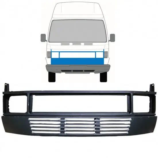Panneau de réparation avant intérieur pour Mercedes T1 207-410 1977-1995 <br/>ID:7901