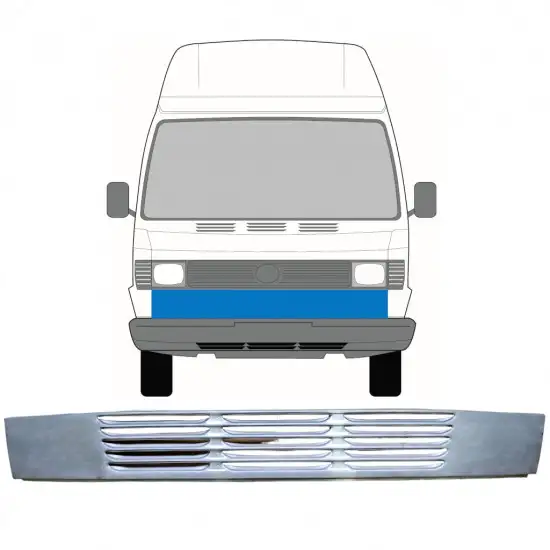 Calandre inférieure pour Mercedes T1 207-410 1977-1995 <br/>ID:7900