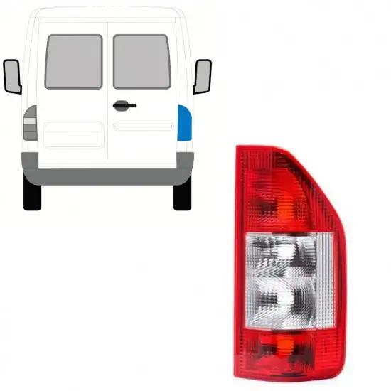 Feu arrière pour Mercedes Sprinter 1995-2006 / Droite <br/>ID:7432