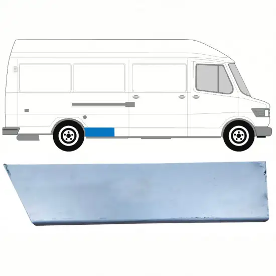 Panneau de réparation partie avant de l'aile arrière pour Mercedes T1 207-410 1977-1995 / Droite <br/>ID:10155
