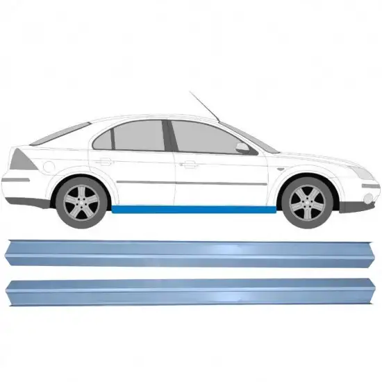 Réparation bas de caisse pour Ford Mondeo 2000-2007 / Gauche = Droite (symétrique) / Ensemble <br/>ID:9491
