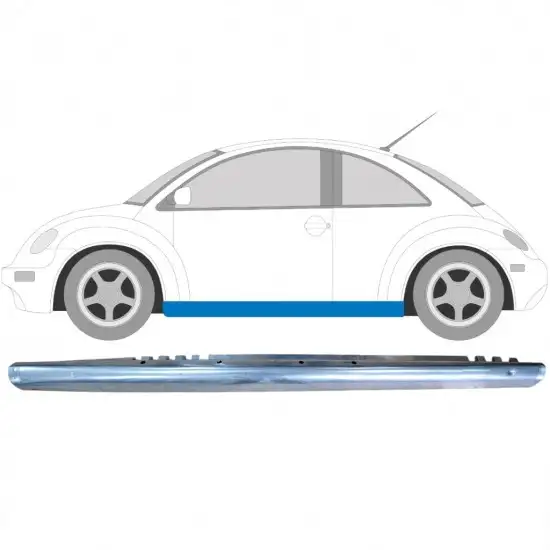 Panneau de réparation du seuil pour Volkswagen Beetle 1998-2005 / Gauche <br/>ID:10210