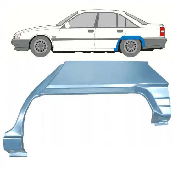 Panneau de réparation arc d'aile arrière pour Opel Omega A 1986-1993 / Gauche <br/>ID:8073