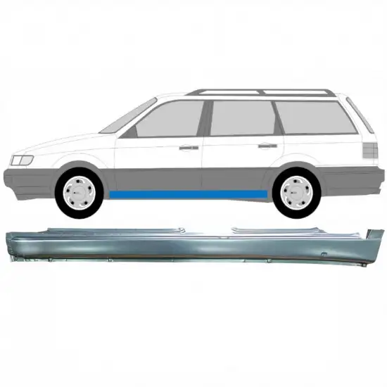 Panneau de réparation du seuil pour Volkswagen Passat B4 1993-1996 / Gauche <br/>ID:9371