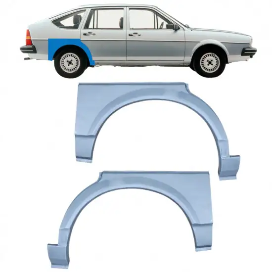 Panneau de réparation arc d'aile arrière pour Volkswagen Passat B2 1980-1988 / Gauche+Droit / Ensemble <br/>ID:10472