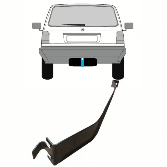 Réservoir à carburant sangles pour Volkswagen Polo 1981-1994 <br/>ID:10202