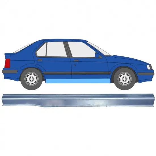 Réparation bas de caisse pour Renault 19 1988-1995 / Droite <br/>ID:8105