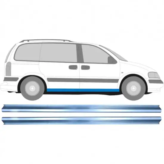Réparation bas de caisse pour Opel Sintra 1996-1999 / Gauche = Droite (symétrique) / Ensemble <br/>ID:9650