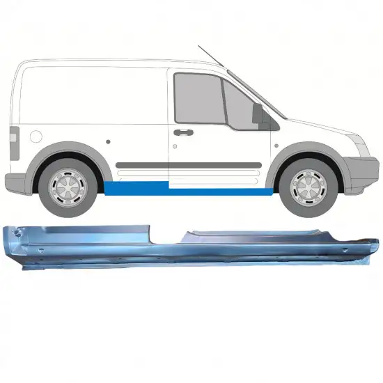 Panneau de réparation du seuil pour Ford Transit Connect 2003-2013 / Droite <br/>ID:8250