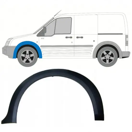 Moulure de l’aile avant pour Ford Transit Connect 2003-2013 / Gauche <br/>ID:9320