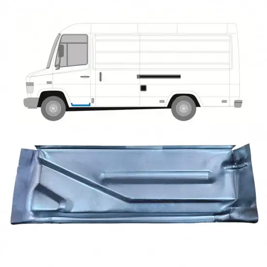 Panneau de réparation de seuil de porte avant pour Mercedes Vario 1996- / Gauche <br/>ID:8267