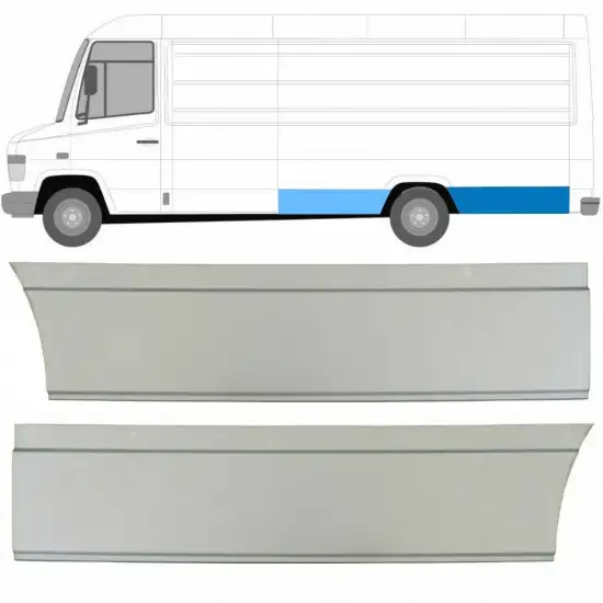 Panneau de réparation arc d'aile arrière pour Mercedes Vario 1996- / Gauche / Ensemble <br/>ID:8546