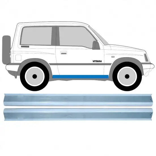 Réparation bas de caisse pour Suzuki Vitara 1988-1998 / Gauche+Droit / Ensemble <br/>ID:10609
