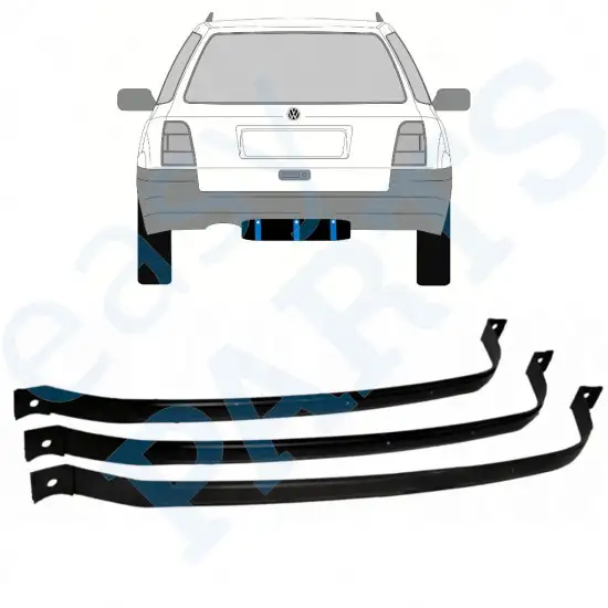 Réservoir à carburant sangles pour Volkswagen Golf 3 1991-1998 / COMBI <br/>ID:9366