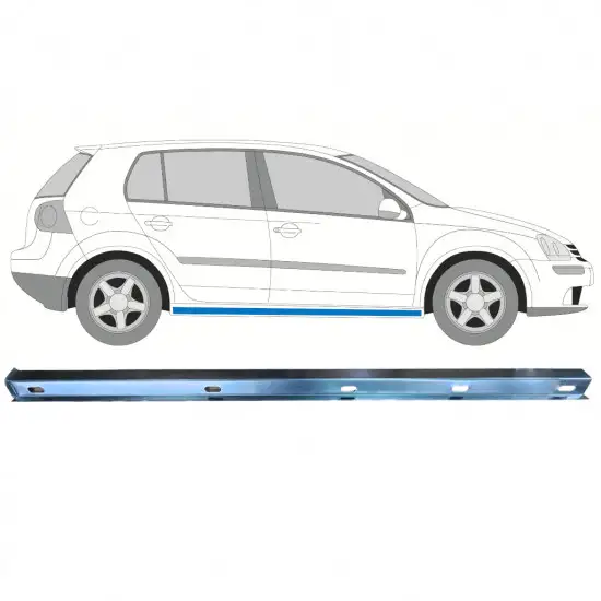 Réparation bas de caisse intérieur pour Volkswagen Golf 5 2003-2009 / Droite <br/>ID:11123