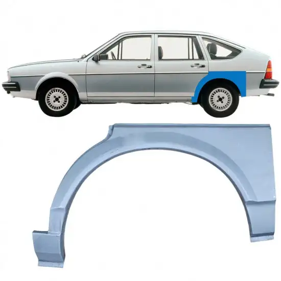 Panneau de réparation arc d'aile arrière pour Volkswagen Passat B2 1980-1988 / Gauche <br/>ID:8090