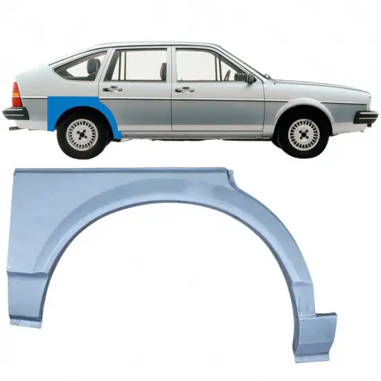 Panneau de réparation arc d'aile arrière pour Volkswagen Passat B2 1980-1988 / Droite <br/>ID:8089
